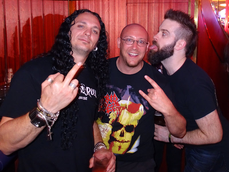 Annihilator: Dave Padden, Tank: ZK Theart Foto: Dave Padden von Annihilator und ZK Theart von Tank
