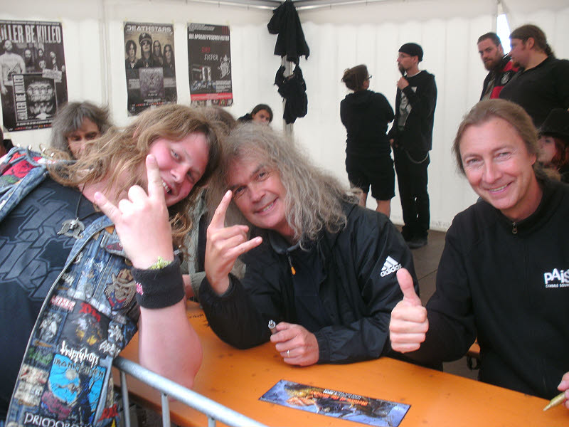 Grave Digger: Chris Boltendahl und Stefan Arnold Foto: Chris Boltendahl und Stefan Arnold von Grave Digger