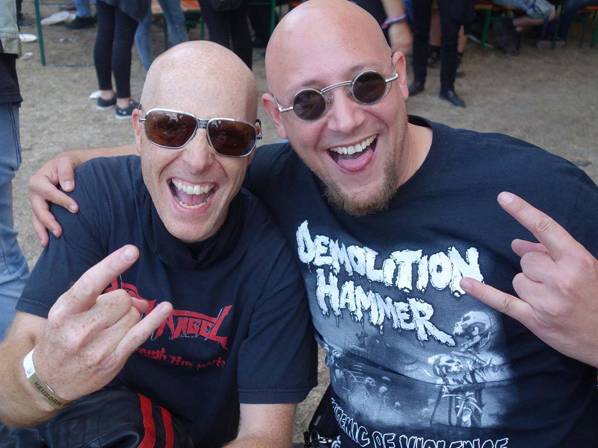 Ralf Runkel von Odium Foto: El Rojo von Metal Inquisitor